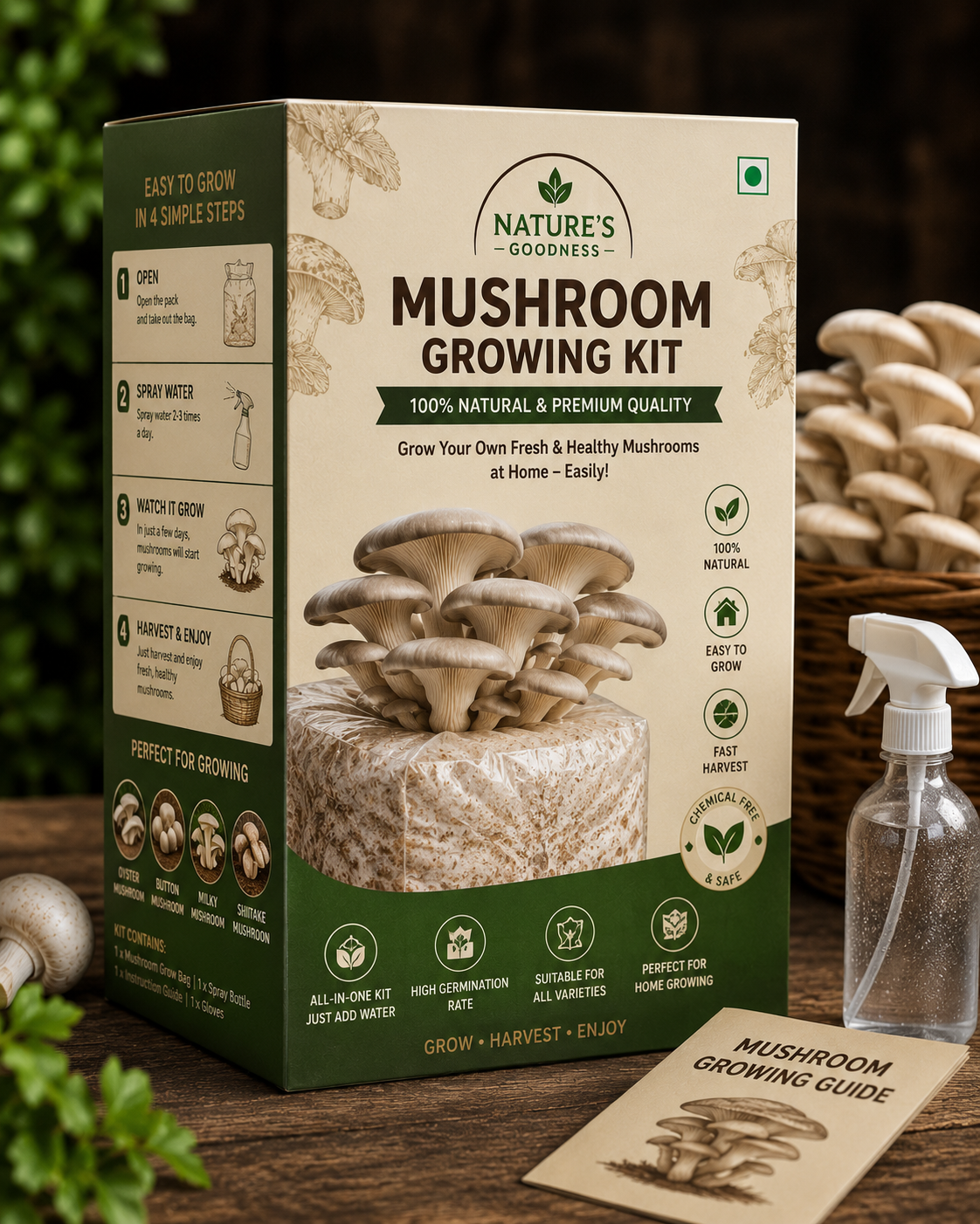 Mushroom Growing Kit