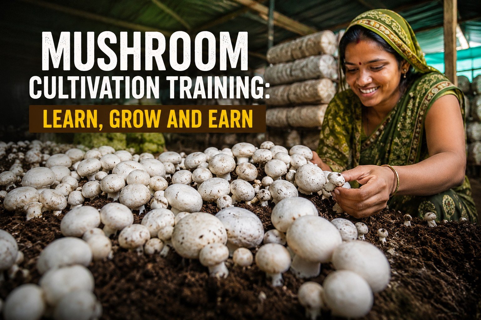 Mushroom Cultivation Training: Learn, Grow and Earn